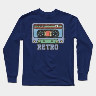 Retro 90s Cassette Long Sleeve T-Shirt